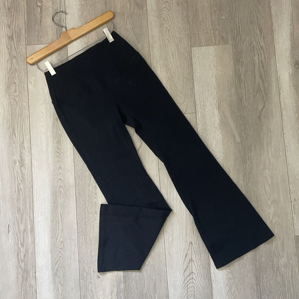 Splits59 Flare Leggings mid rise 25" womens Black (small) workout athleisure